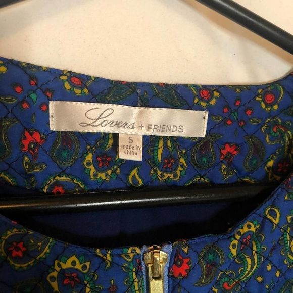 Lovers + Friends Quilted Paisley Bomber Jacket - Picture 4 of 4